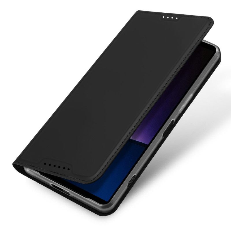 Δερματινη Θηκη Sony Xperia 1 Vi Θήκες Κινητών Skin Pro Series Dux Ducis