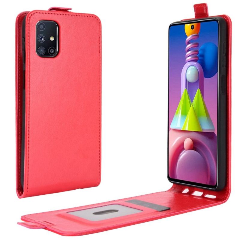 Κάλυμμα Samsung Galaxy M51 Θήκη Flip Faux Leather Vertical