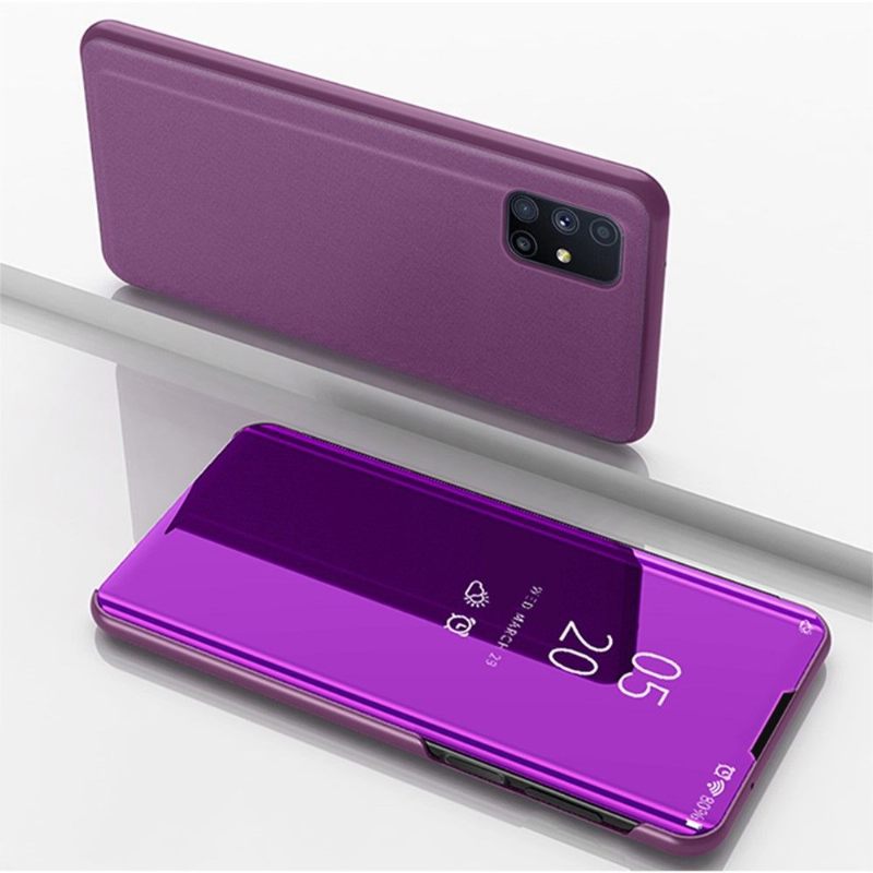 Θήκη Samsung Galaxy M51 Θήκη Flip Εφέ Καθρέφτη