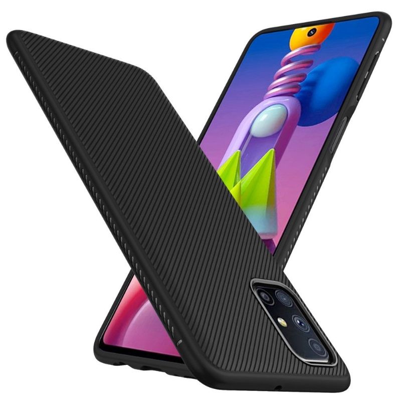 Θήκη Samsung Galaxy M51 Ριγέ Εφέ