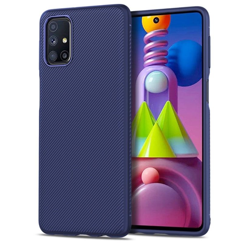 Θήκη Samsung Galaxy M51 Ριγέ Εφέ