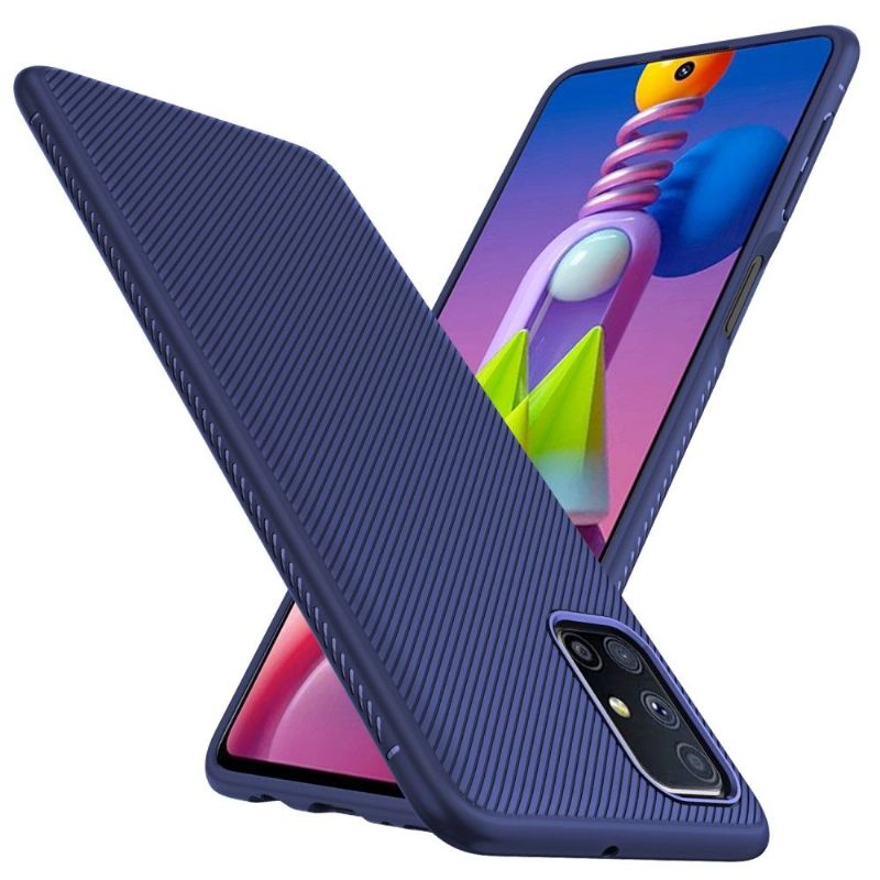 Θήκη Samsung Galaxy M51 Ριγέ Εφέ