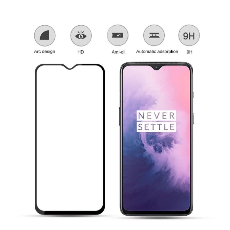 Oneplus 7 - Προστατευτικό Οθόνης Από Σκληρυμένο Γυαλί Πλήρους Μεγέθους