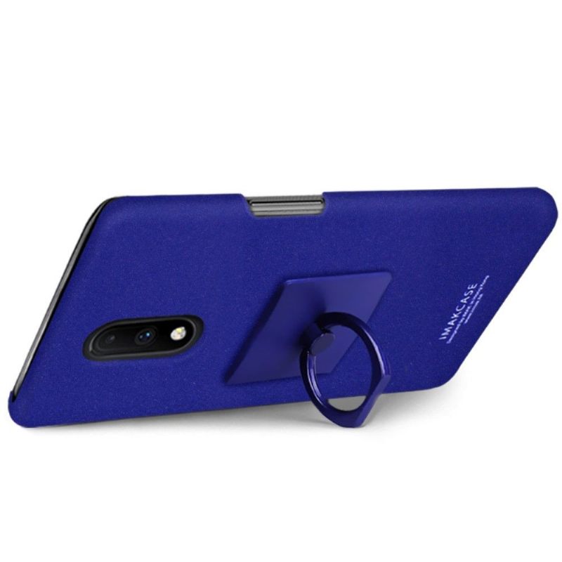 Θήκη OnePlus 7 Imak Matte Finish + Αφαιρούμενη Υποστήριξη - Μπλε