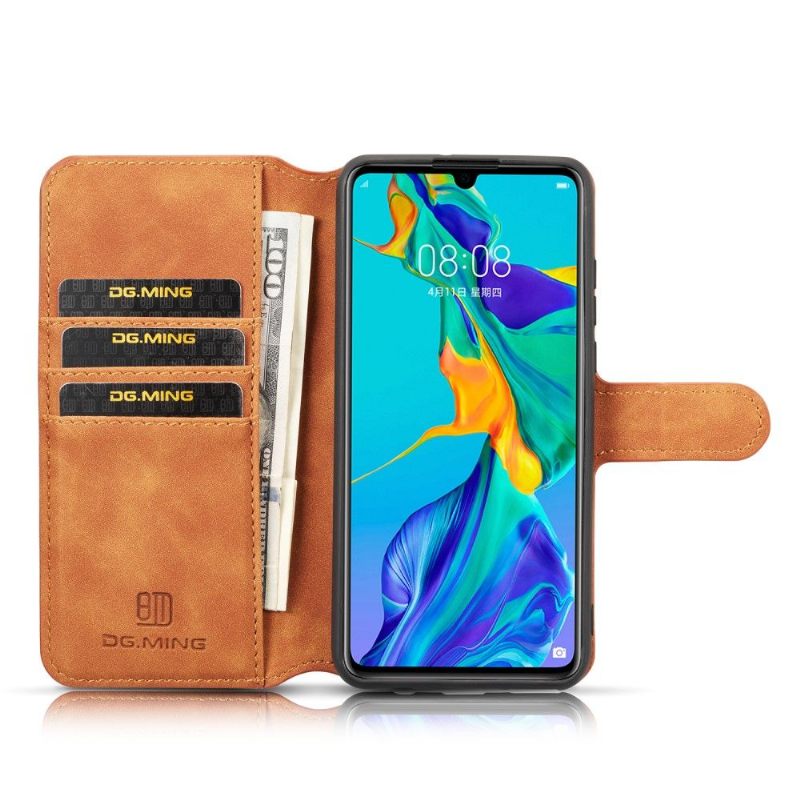 Κάλυμμα Huawei P30 Lite Dg Ming Leather Effect