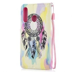 Θήκη Flip Huawei P30 Lite με κορδονι Dream Catcher