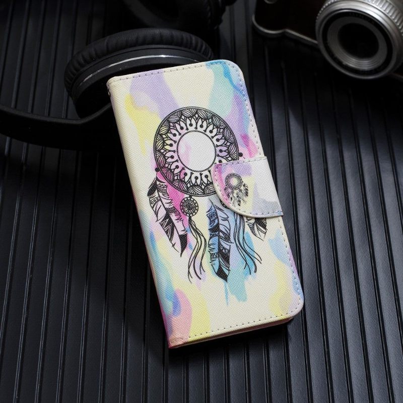 Θήκη Flip Huawei P30 Lite με κορδονι Dream Catcher