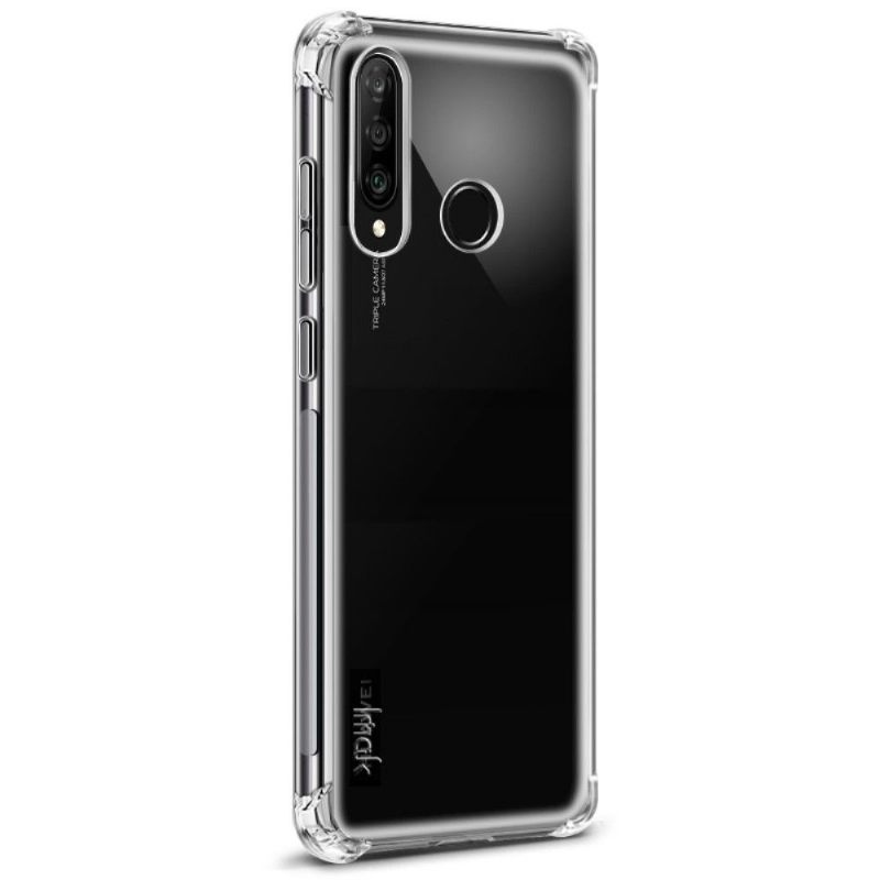 Θήκη Huawei P30 Lite Διαφανές + Προστατευτική Μεμβράνη