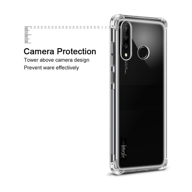 Θήκη Huawei P30 Lite Διαφανές + Προστατευτική Μεμβράνη