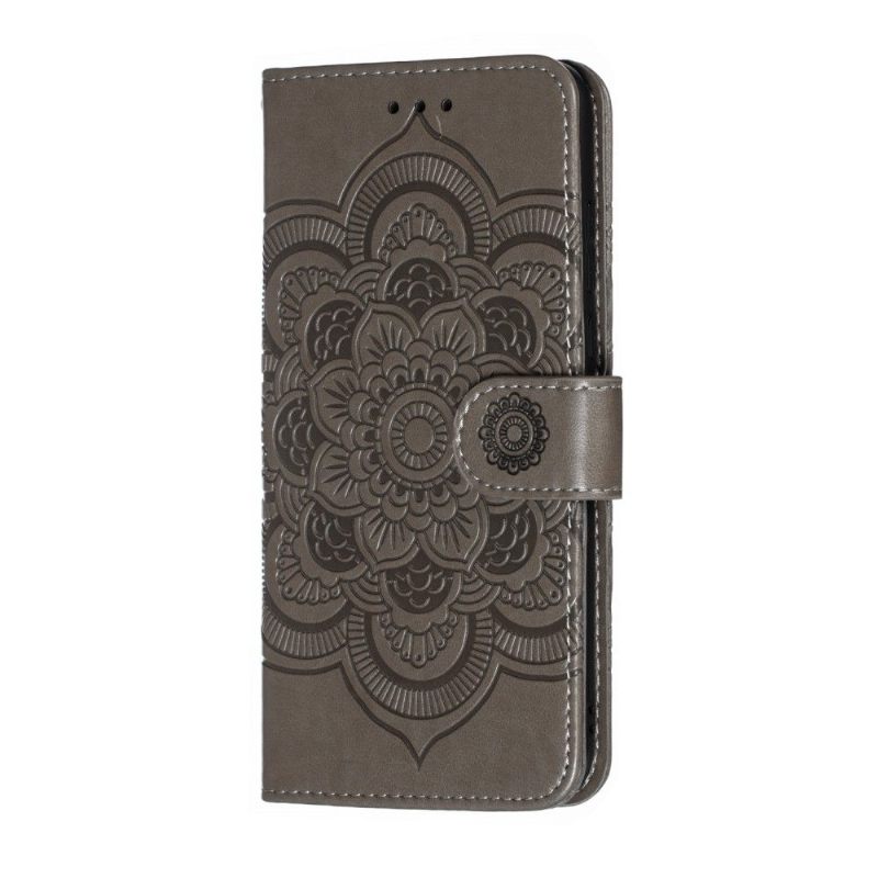 θηκη πορτοφολι Huawei P30 Lite Θήκη Flip Folio With Mandala Lanyard