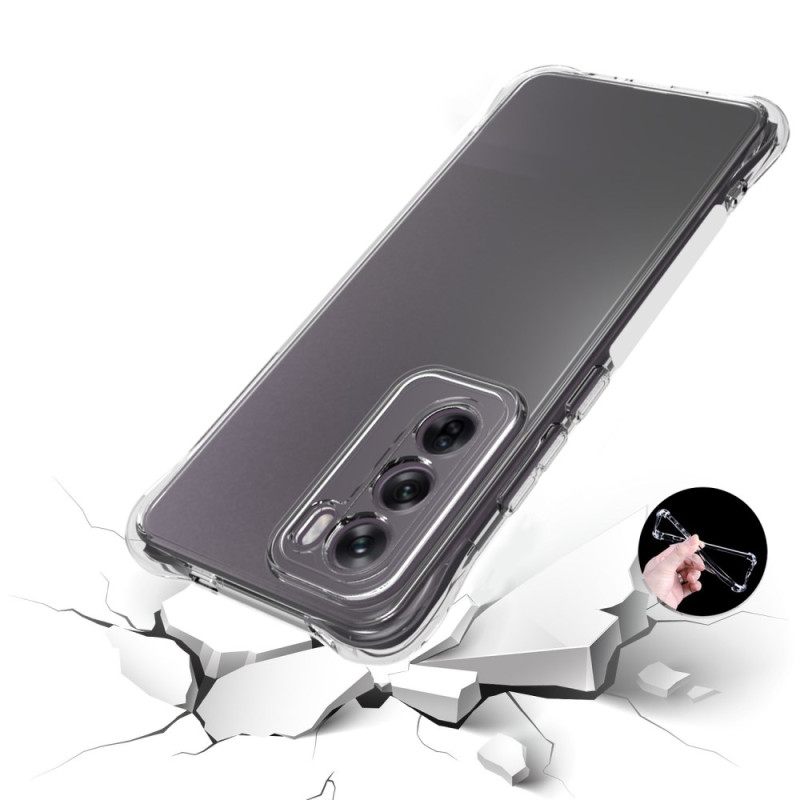 Κάλυμμα Oppo Reno 12 5g Διαφανείς Ενισχυμένες Γωνίες