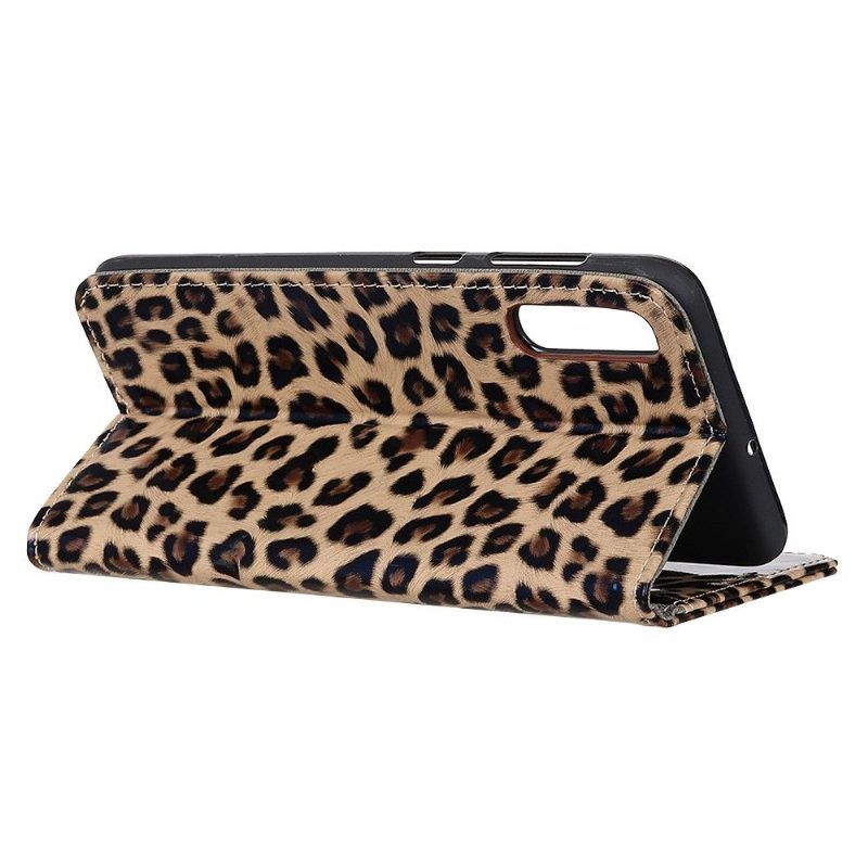 Κάλυμμα Xiaomi Mi A3 πορτοφολι Leopard Wallet