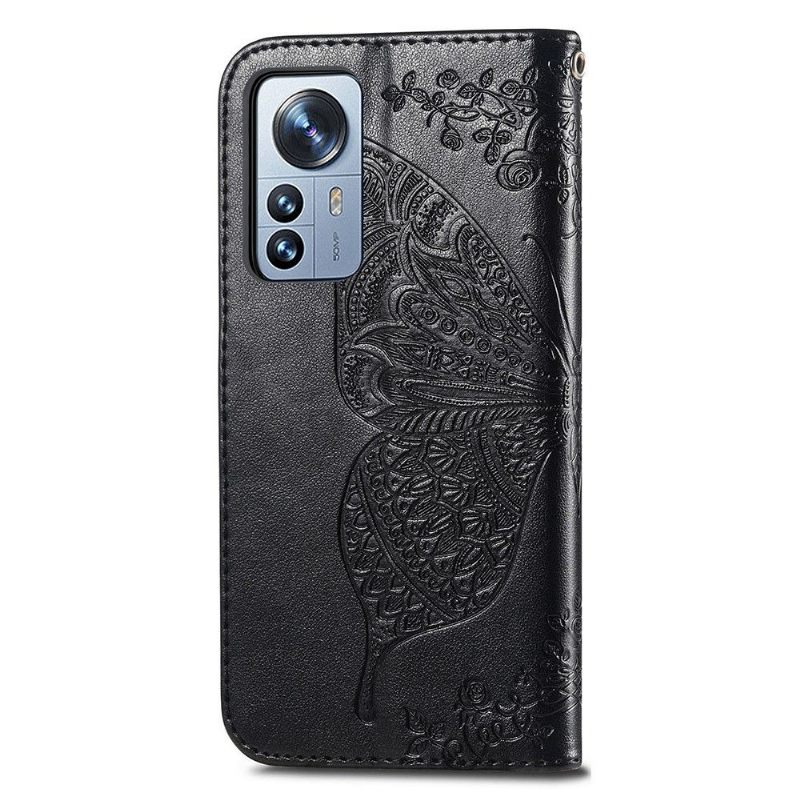 Κάλυμμα Xiaomi 12 Pro Butterfly Relief