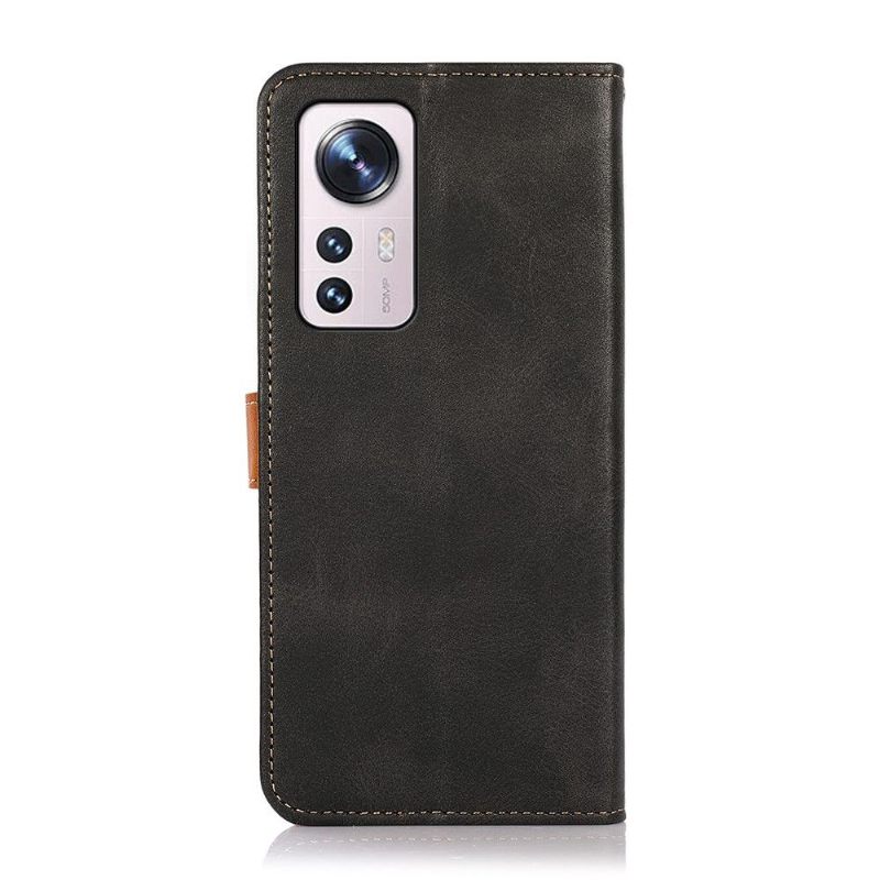 Κάλυμμα Xiaomi 12 Pro Khazneh Bicolor Faux Leather