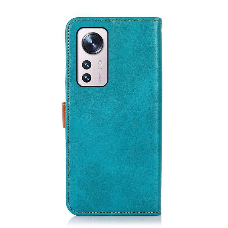 Κάλυμμα Xiaomi 12 Pro Khazneh Bicolor Faux Leather