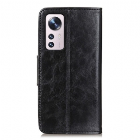 Θήκη Flip Xiaomi 12 Pro Edouard Classic Faux Leather