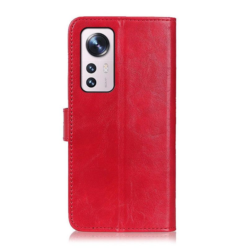 θηκη πορτοφολι Xiaomi 12 Pro Ταπετσαρία Kala Leather Effect