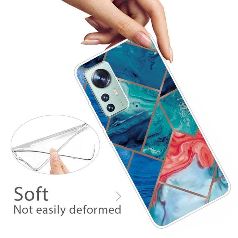 Θήκη Xiaomi 12 Pro Marble Geometry 0022 Series