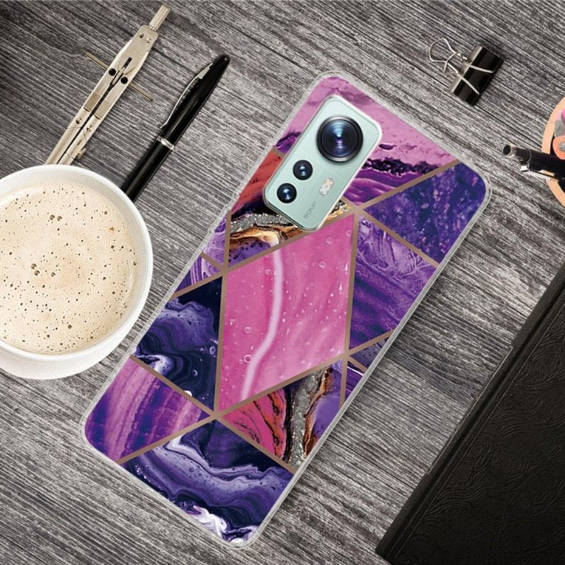 Θήκη Xiaomi 12 Pro Marble Geometry 0022 Series