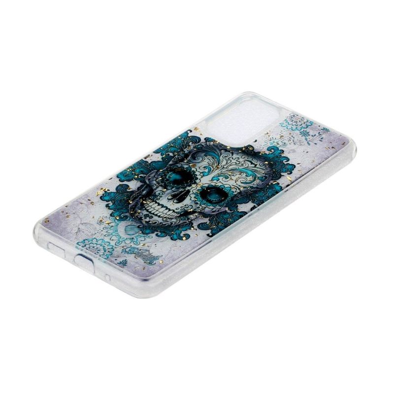 θηκη κινητου Samsung Galaxy A51 Floral Skull