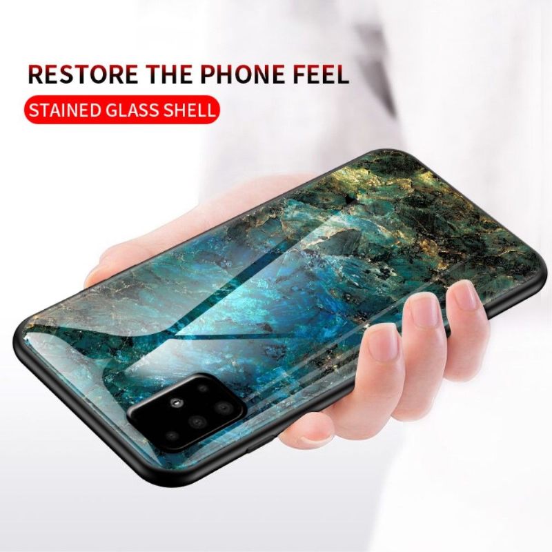 Θήκη Samsung Galaxy A51 Ocean Marble Glass Back