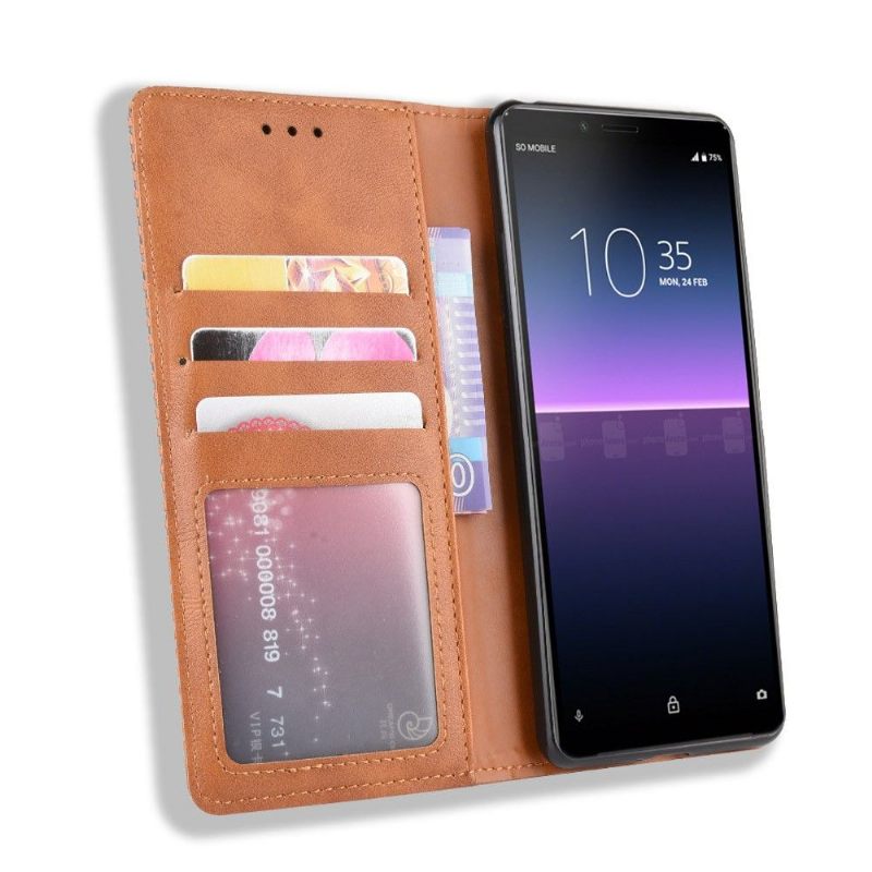 Θήκη Flip Sony Xperia 10 II Cirénius Style Leather