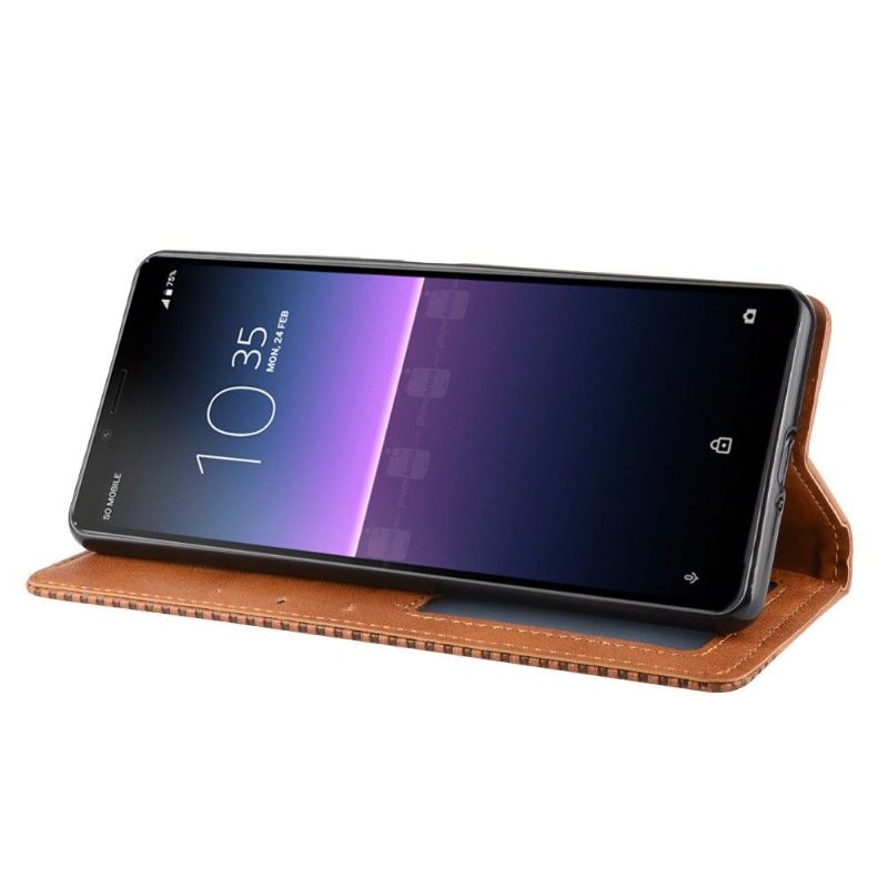 Θήκη Flip Sony Xperia 10 II Cirénius Style Leather