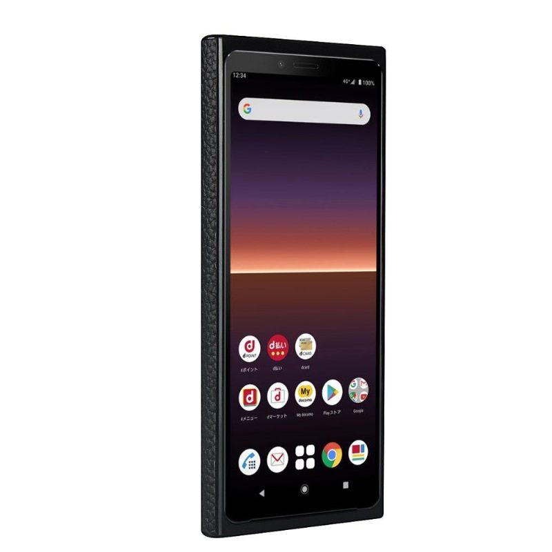 Θήκη Sony Xperia 10 II Δερμάτινο Εφέ Με Λουράκι