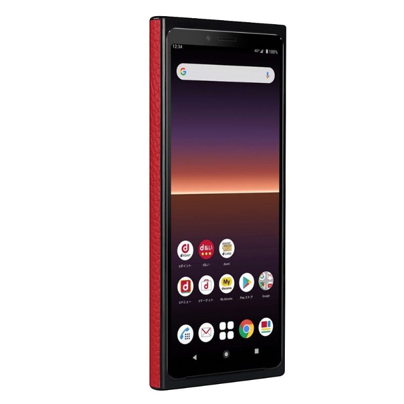 Θήκη Sony Xperia 10 II Δερμάτινο Εφέ Με Λουράκι