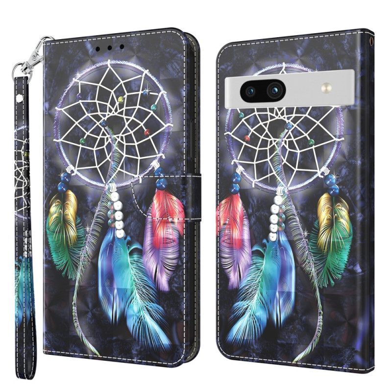 Κάλυμμα Google Pixel 7A με κορδονι Strap Dream Catcher