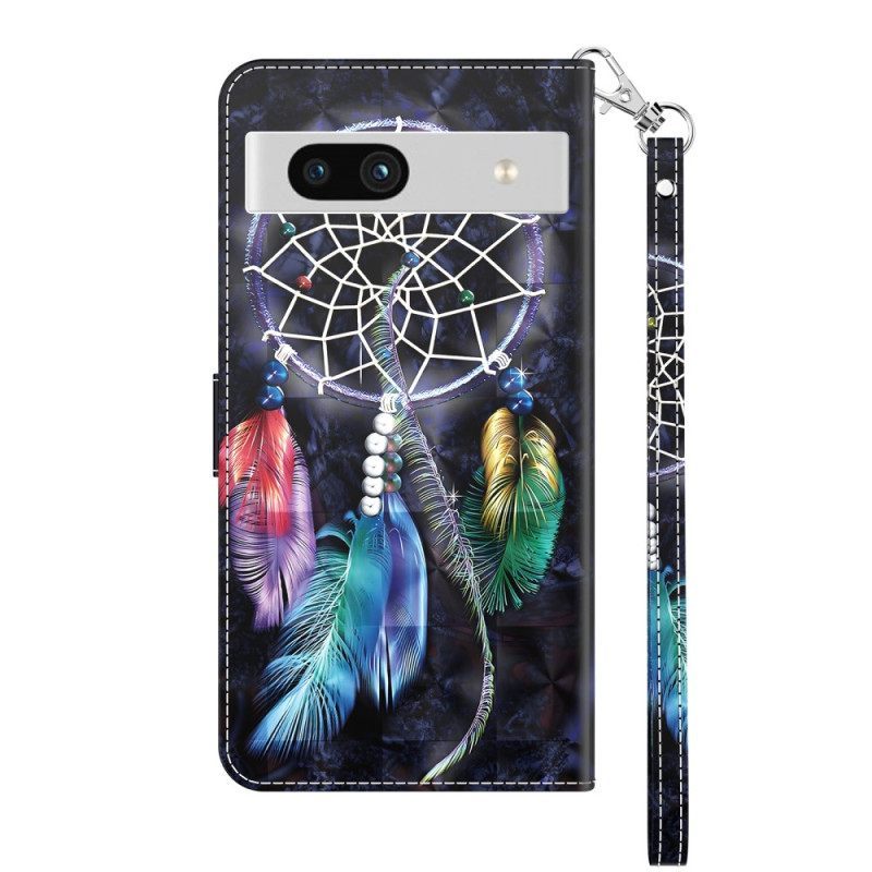 Κάλυμμα Google Pixel 7A με κορδονι Strap Dream Catcher