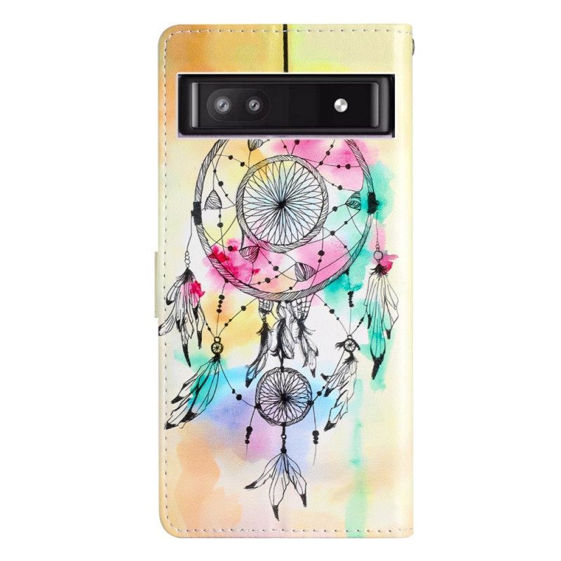 Κάλυμμα Google Pixel 7A με κορδονι Strap Dream Catcher