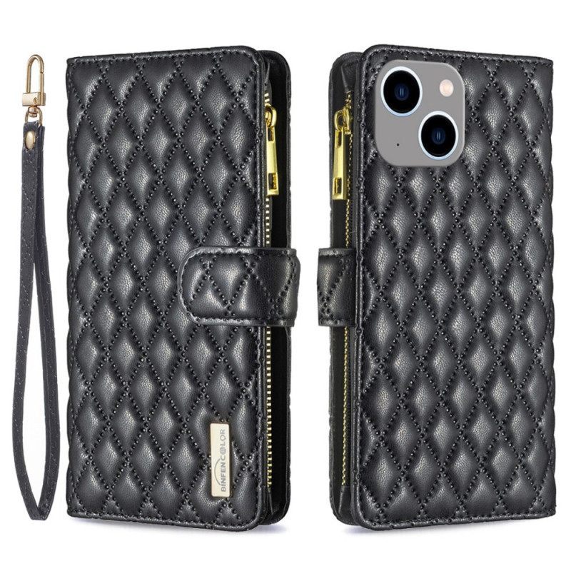 Κάλυμμα iPhone 14 Plus Binfen Color Style Quilted