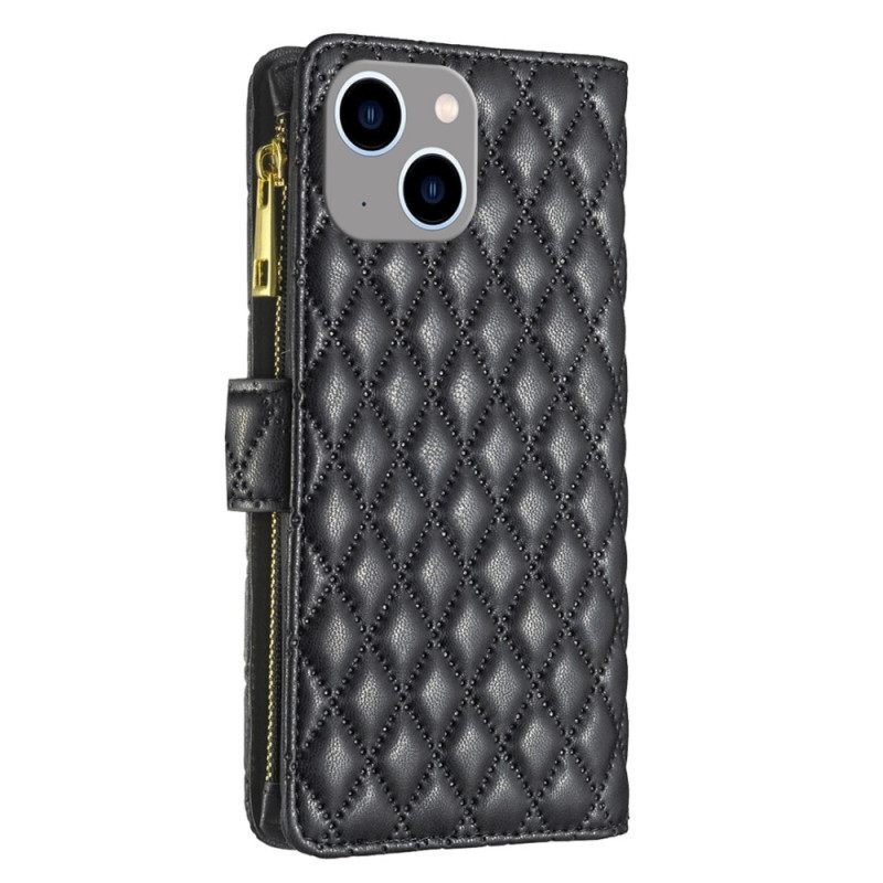 Κάλυμμα iPhone 14 Plus Binfen Color Style Quilted