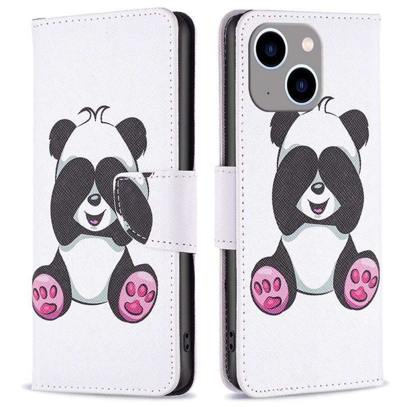 Κάλυμμα iPhone 14 Plus Panda Fun