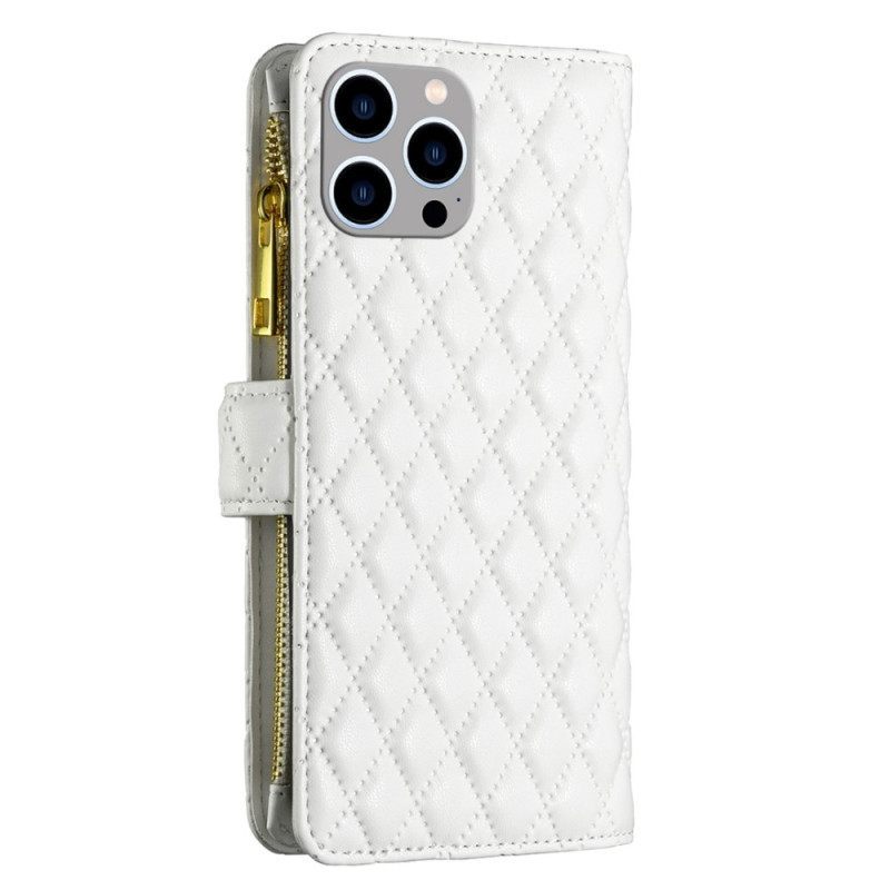 Κάλυμμα iPhone 14 Pro Max Binfen Color Style Quilted