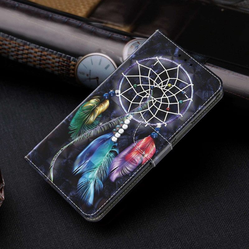 Κάλυμμα iPhone 14 Pro με κορδονι Strap Dream Catcher