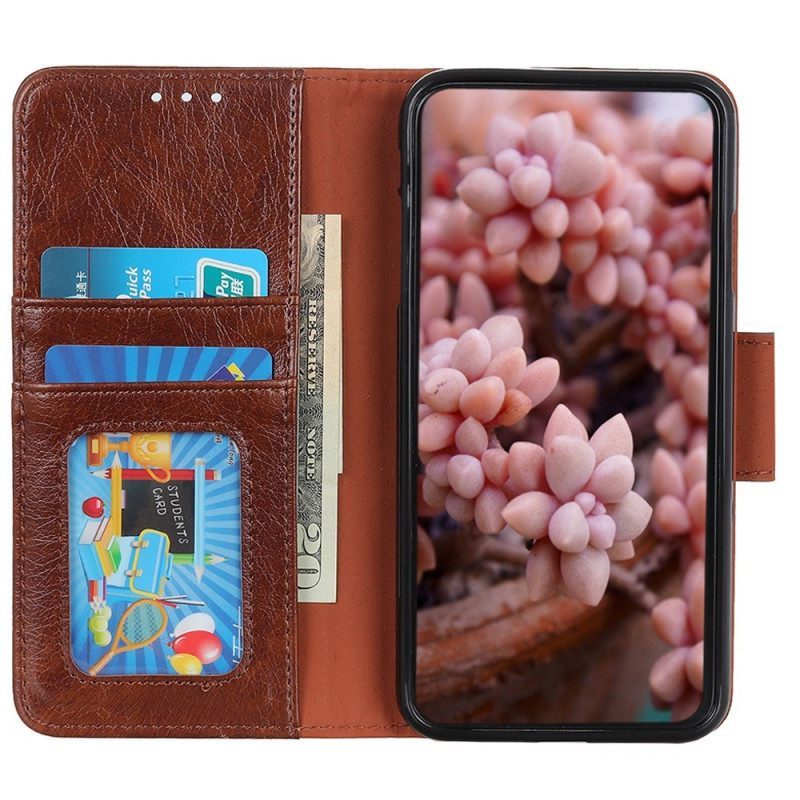 Κάλυμμα iPhone 14 Pro Split Nappa Leather