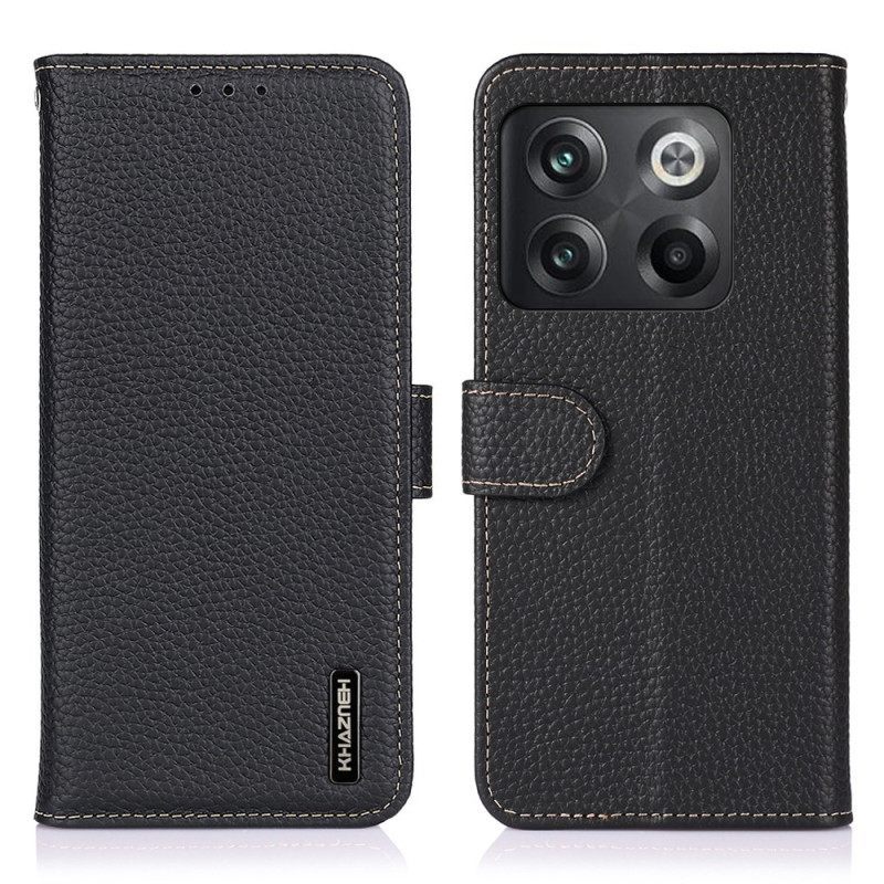 Κάλυμμα OnePlus 10T 5G Khazneh Lychee Leather