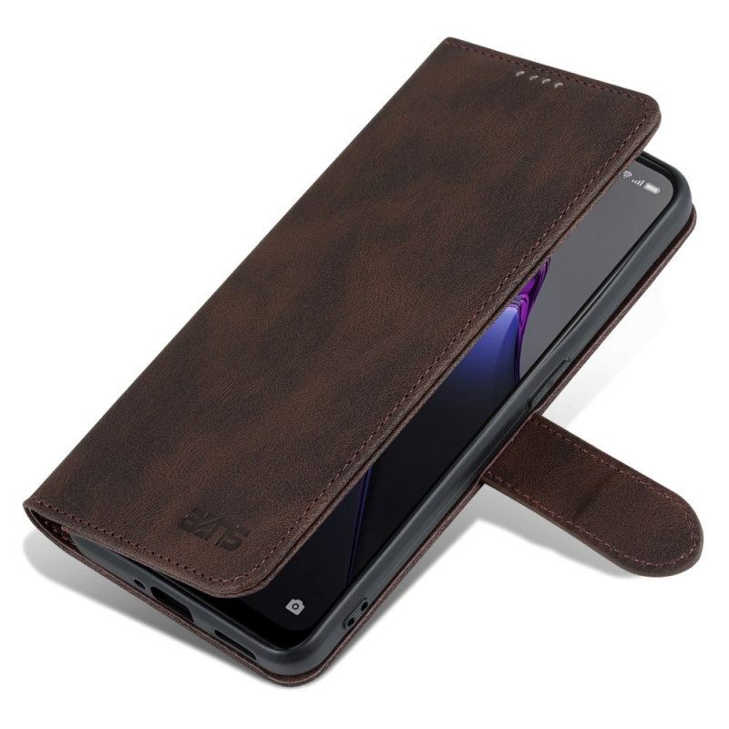 Κάλυμμα Oppo Reno 8 Azns Vintage Leather Effect