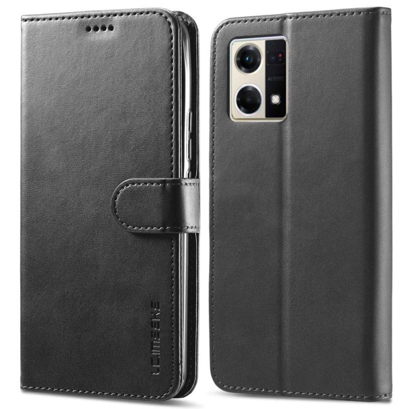 Κάλυμμα Oppo Reno 8 Faux Leather Lc.imeeke