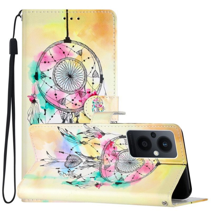 Κάλυμμα Oppo Reno 8 Lite με κορδονι Strap Dream Catcher