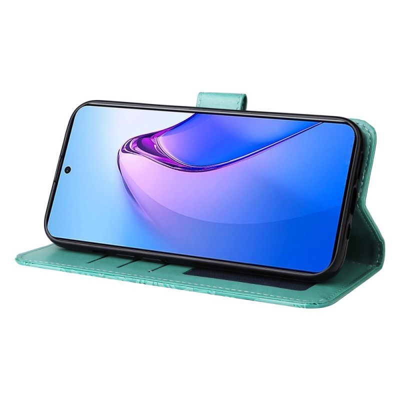 Κάλυμμα Oppo Reno 8 Pro με κορδονι Strappy Sunflower