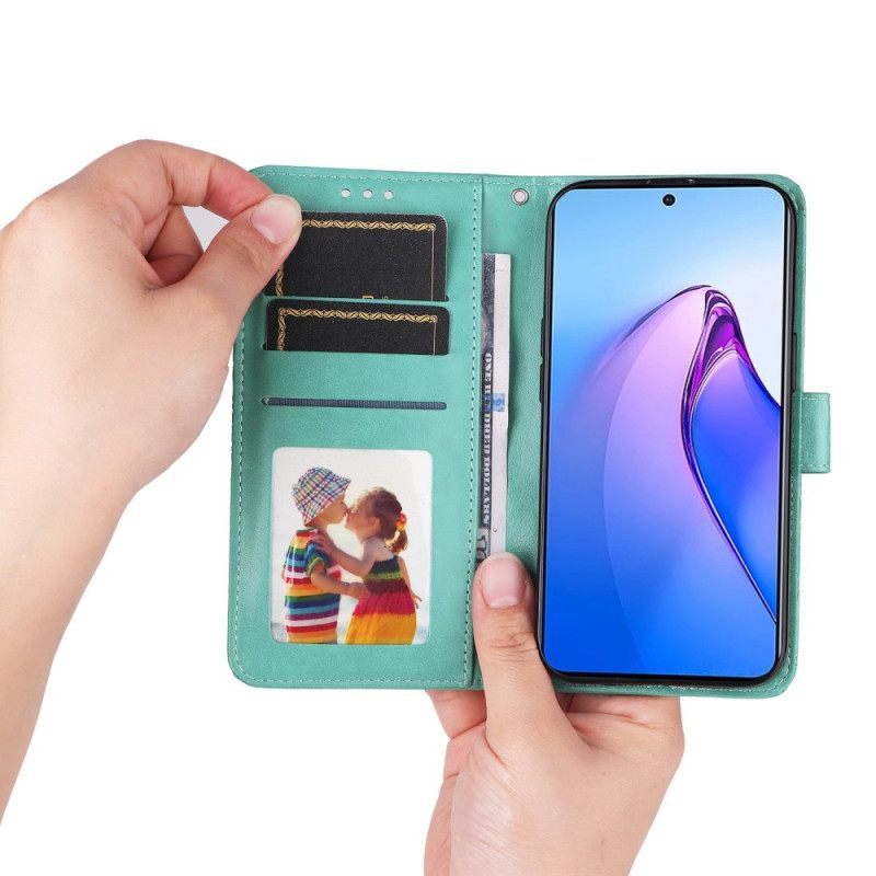 Κάλυμμα Oppo Reno 8 Pro με κορδονι Strappy Sunflower