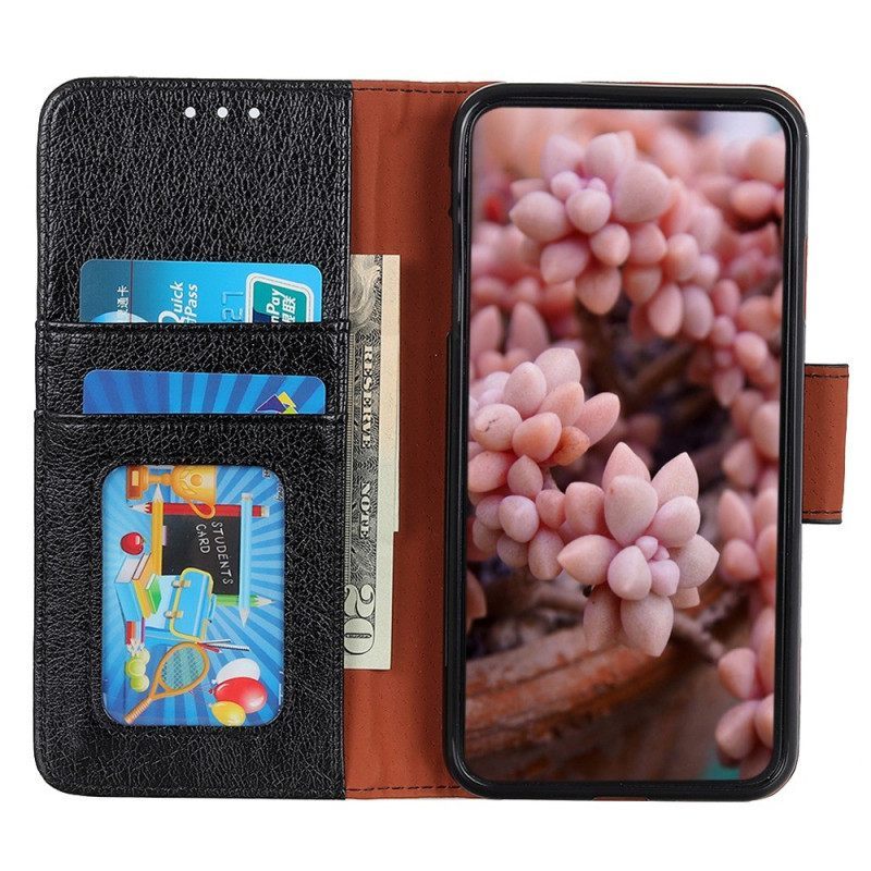 Κάλυμμα Poco X5 Pro 5G Split Nappa Leather