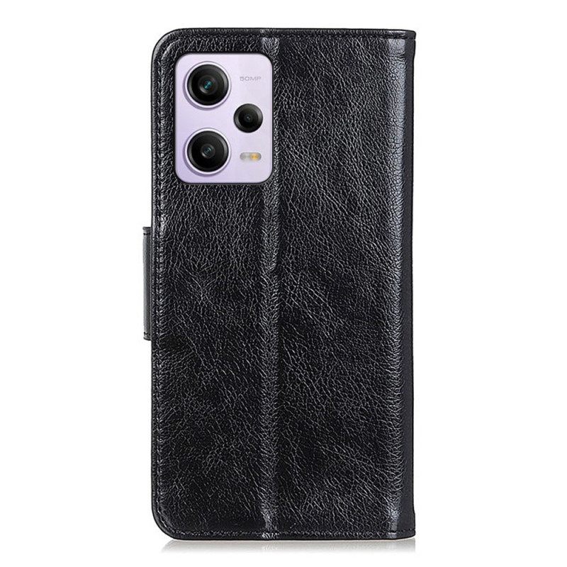 Κάλυμμα Poco X5 Pro 5G Split Nappa Leather