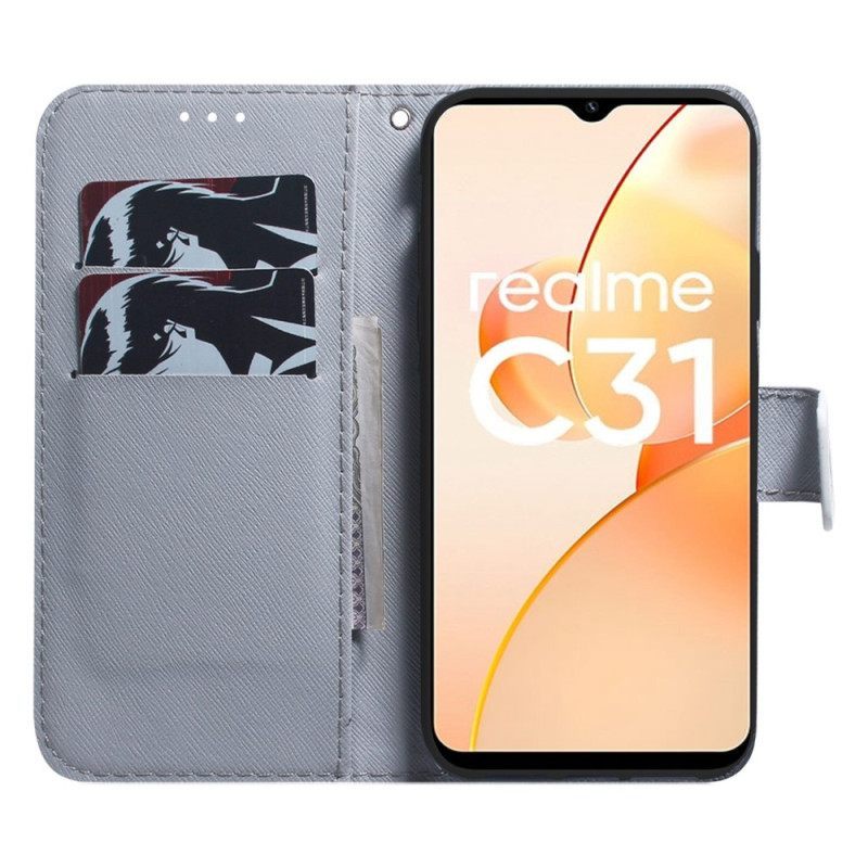 Κάλυμμα Realme C31 Κεφάλι Λύκου