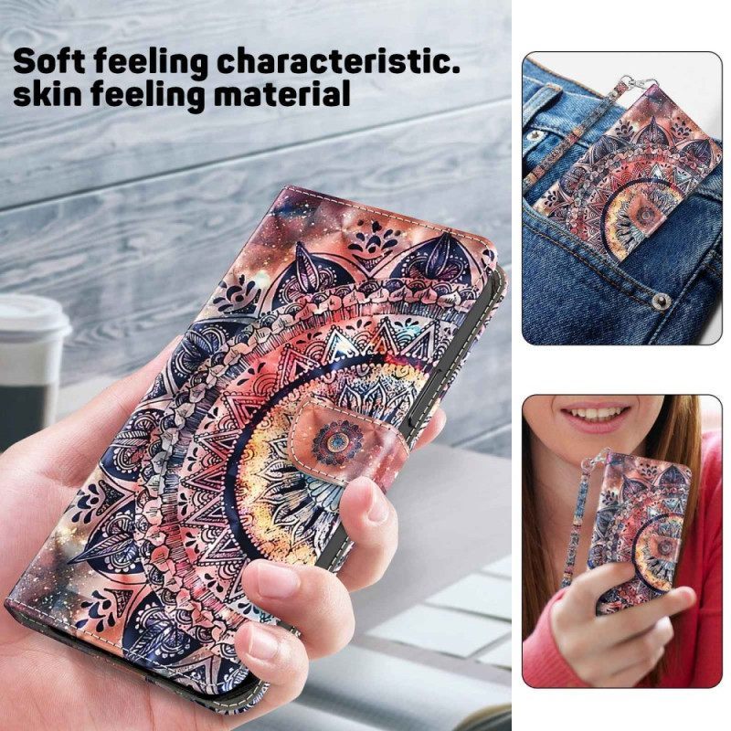 Κάλυμμα Samsung Galaxy A14 / A14 5G με κορδονι Strap Dream Catcher