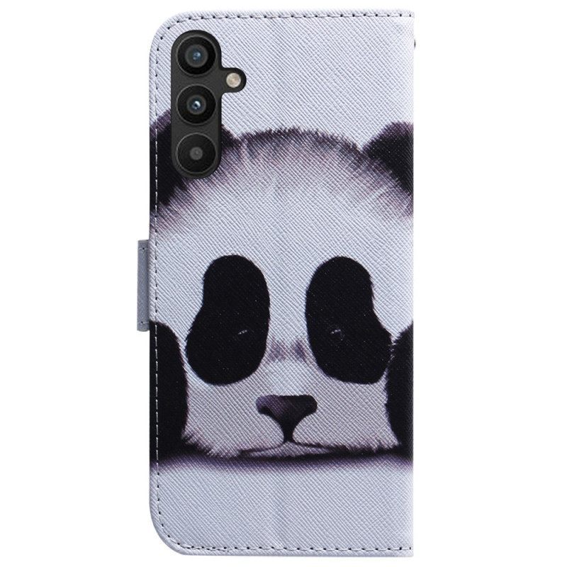 Κάλυμμα Samsung Galaxy A54 5G με κορδονι Βεντάλια Panda Lanyard