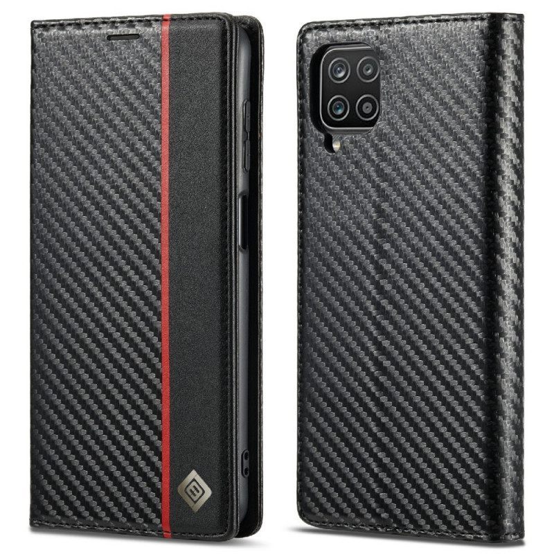 Κάλυμμα Samsung Galaxy M12 / A12 Carbon Fiber Lc.imeeke